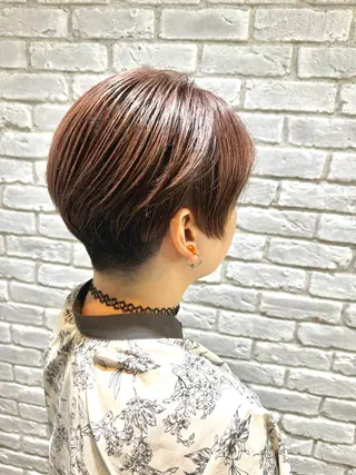 ショート LiVing  hair lounge所属・HAYATO .のヘアスタイル