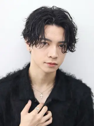 パーマ ヘアアレンジ メンズ メンズ特化❤️‍🔥 RIKU❤️‍🔥のヘアスタイル