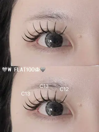 マツエク・マツパ Aspii AKIのマツエク・マツパデザイン