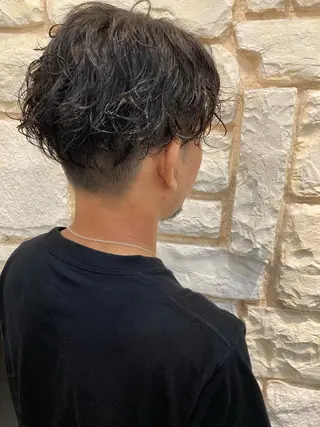 パーマ メンズ 水島 悠香子のヘアスタイル