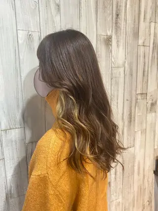 ロング カラー 🌈little Lulu 東梅田🌈所属・いずみ かえでのヘアスタイル