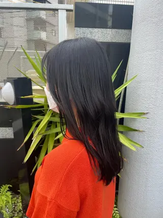 セミロング カラー fit/ madokaのヘアスタイル