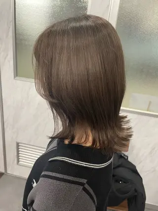 ミディアム カラー TELAHAIR四街道店所属・⚜️TELAHAIR ⚜️櫻井のヘアスタイル