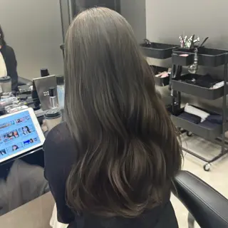 ロング カラー HARUKI MINATO Japan SENDAI所属・🌈【透明感・韓国 ヘア】がっきー🌈のヘアスタイル