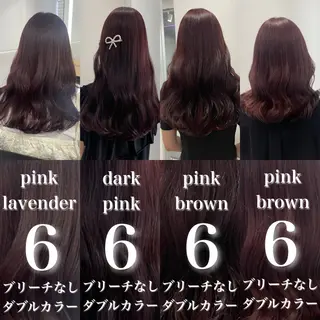 セミロング 盛れる暖色🎀ガーリ ーヘア🎀きっかのヘアスタイル