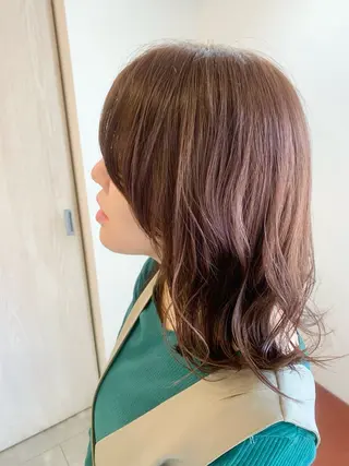 ミディアム ⭐️似合わせ⭐️ ほかぞの　りかのヘアスタイル