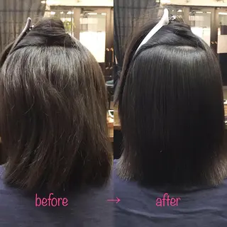 ミディアム 縮毛矯正&髪質改善 MAILHAIRのヘアスタイル