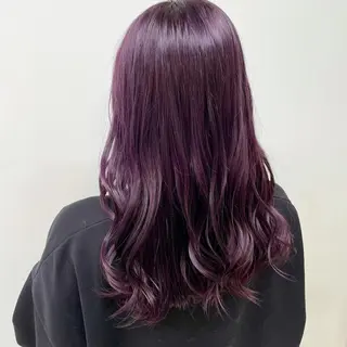 カラー セミロング ガーリーstyle ❤︎misaki🏹のヘアスタイル