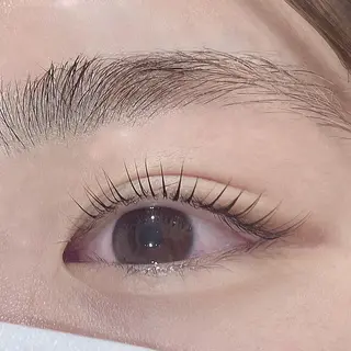 マツエク・マツパ 曲がる縮毛矯正 LIBER 　岩名のヘアスタイル