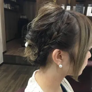 ヘアアレンジ embrace エンブレイスのヘアスタイル