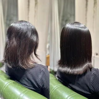 パーマ Lit. 自由が丘所属・髪質改善🥇津田 【自由が丘】【美髪】のヘアスタイル