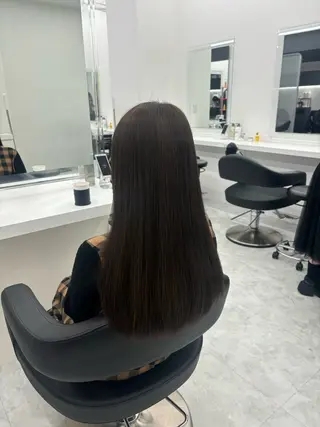 セミロング カラー 🤍レイヤー/顔周り /hirari🤍のヘアスタイル