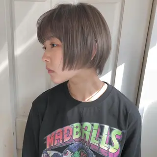 ショート 🌸ハイトーン 新田　廉 🌸のヘアスタイル