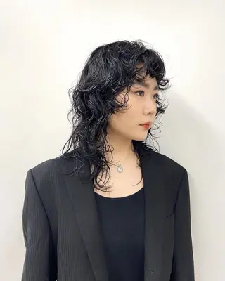 パーマ FILMS hotchiのヘアスタイル