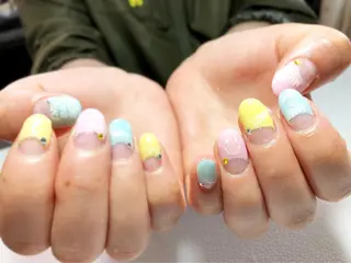 ネイル Aim* 深爪・自爪育成専門店のネイルデザイン