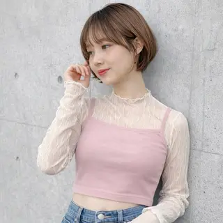 ショート カラー 一ノ瀬 暁のヘアスタイル