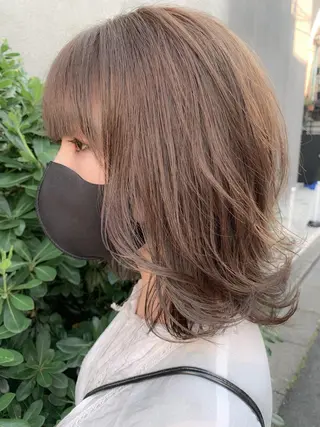 ミディアム カラー ELTE表参道所属・✨上品レディーなヘア スタイルへ✨髙木諒也のヘアスタイル
