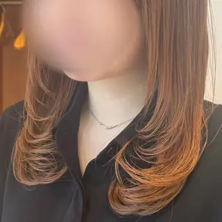 セミロング 須田 陽菜のヘアスタイル