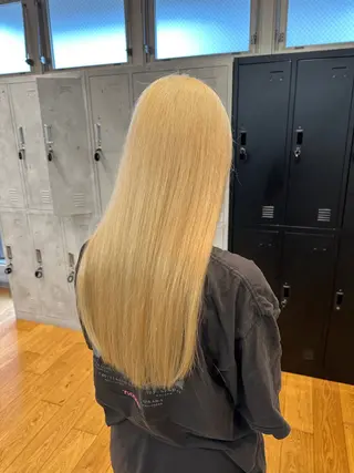 ロング ハイライト/ ブリーチ😈小倉😈のヘアスタイル