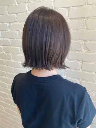 ミディアム 🌿透明感カラー 松本麻里奈🌼のヘアスタイル