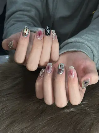 ネイル if Hair＆Nail Salon所属・IKA /海外ネイル /個性派/ワンホンのネイルデザイン