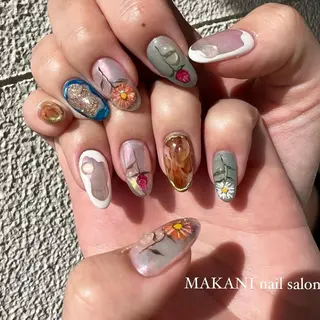 セミロング MAKANI nail salon所属・MAKANI salonのネイルデザイン
