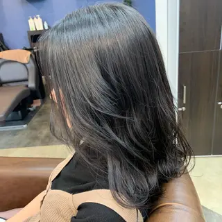 ミディアム カラー ✨艶カラー/韓国ヘア ✨momoriのヘアスタイル