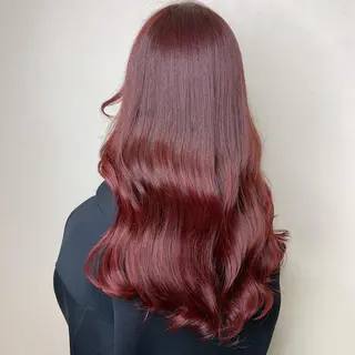 ロング カラー パーマ ヘアアレンジ メンズ キッズ ネイル マツエク・マツパ オリーブカラー 特化　　kaiのヘアスタイル