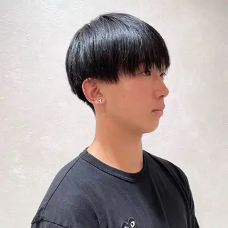 メンズ メンズフェザー毛流れ /鈴木健友のヘアスタイル