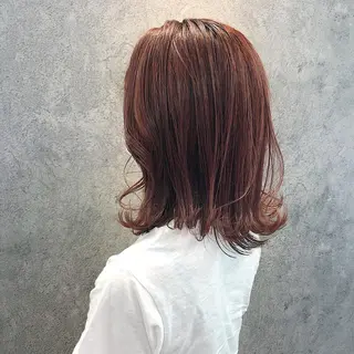 セミロング 所渉/韓国レイヤー /ウルフカットのヘアスタイル