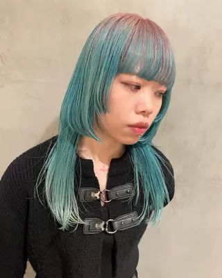 セミロング カラー 優作 〜圧倒的信頼〜のヘアスタイル