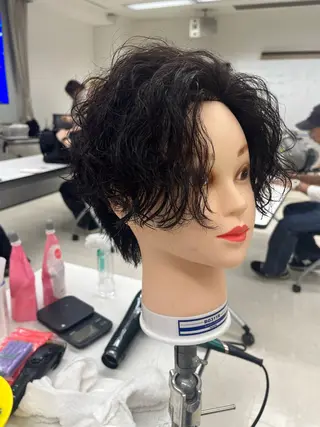 ショート 松下 倫子のヘアスタイル