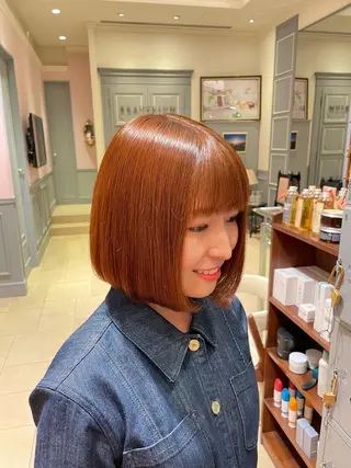 ショート 大阪梅田 稲葉利也斗のヘアスタイル