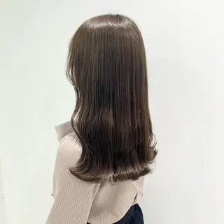 セミロング カラー パーマ ヘアアレンジ メンズ ネイル マツエク・マツパ アイブロウ Lumo所属・💖横浜ブリーチなし 💖MIHOのヘアスタイル