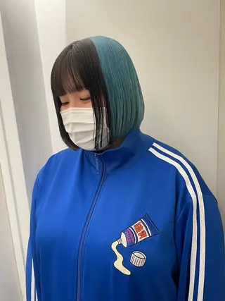 カラー デザインカラー 🎀REINA🎀のヘアスタイル