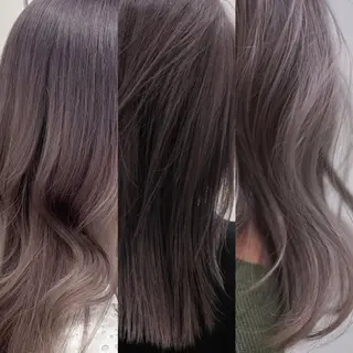 カラー 💛🤍U too e’s 鎌倉🧸のヘアスタイル