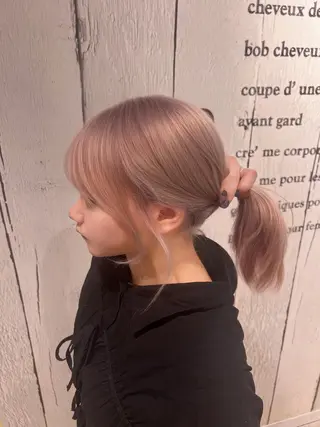 ミディアム カラー pikAicHi Tenjin×M.SLASH所属・M.SLASH菅原 正裕のヘアスタイル