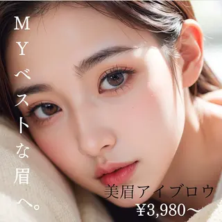 アイブロウ WHITE EYE 表参道眉毛専門店所属・原宿/表参道🤍 akari🍎の眉毛・アイブロウイメージ