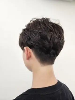 パーマ メンズ ✨髪質改善カラー✨ 赤味除去カラー／理久のヘアスタイル