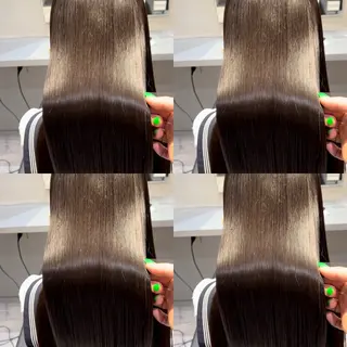 セミロング カラー レイヤー×髪質改善 マネージャー安藤光司のヘアスタイル