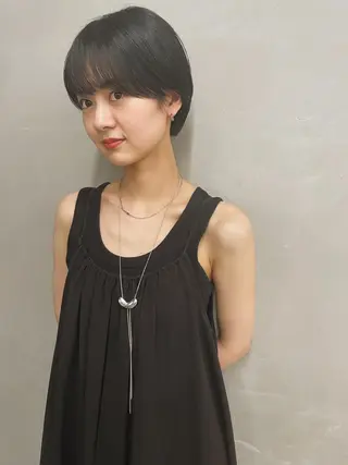 ショート カラー センスをお届けします 大谷将生INFPのヘアスタイル