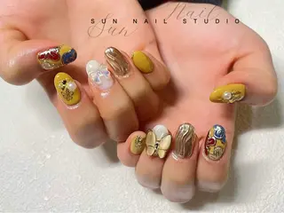 ネイル SUN nail上本町のネイルデザイン
