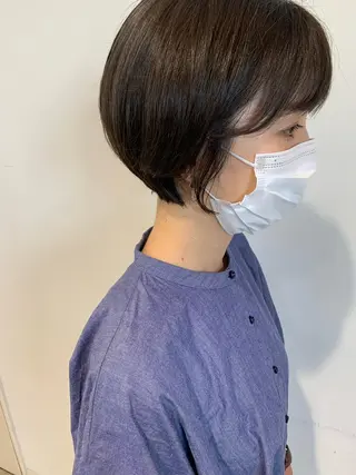 ショート 田中 亜沙美のヘアスタイル