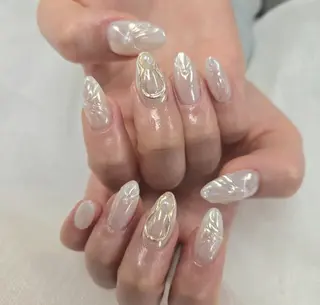 ネイル 河野ちえ (雑誌掲載サロン)のネイルデザイン