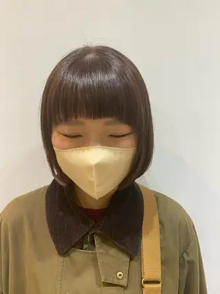 ショート カラー 大人かわいい×艶髪 🤍塩川のヘアスタイル