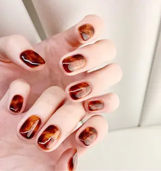 ネイル (∩_∩)ミモネイル /eyelashのネイルデザイン