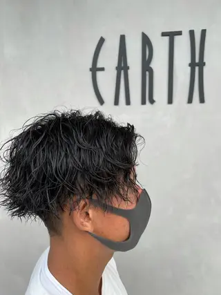 メンズ ✨愛知県初アイロン パーマ/ 瀬見井✨のヘアスタイル