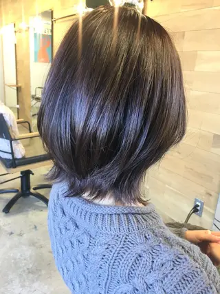 ミディアム Hair Salon Compass(ヘアサロン コンパス)所属・畑村 真由美のヘアスタイル