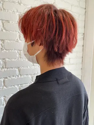 ショート カラー メンズ VANCOUNCIL春日井所属・春日井/ハイトーン /高発色カラー/中村のヘアスタイル