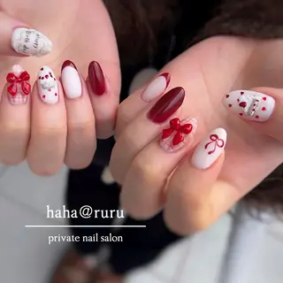 ネイル haha@ ruruのネイルデザイン